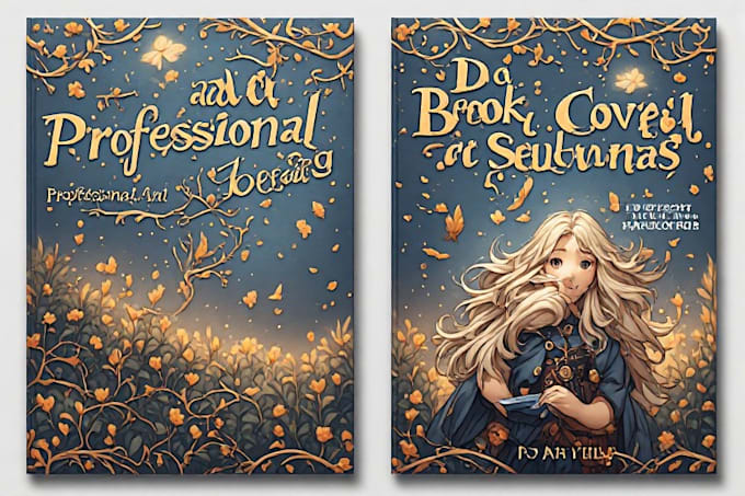 do a professional book cover, paperback, ebook hardcover