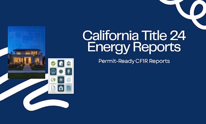 create california title 24 energy report for city permit
