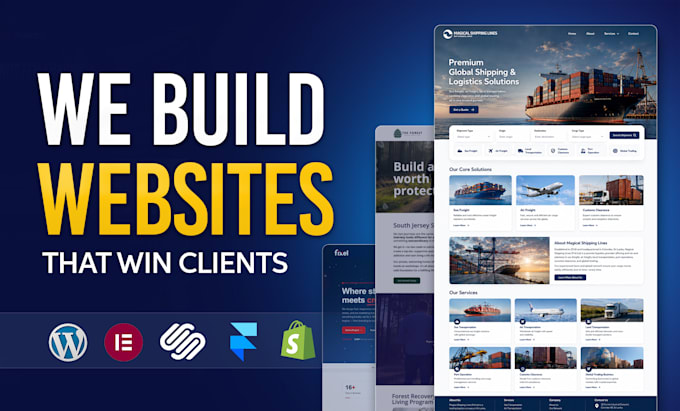 design or redesign awesome business wordpress website development