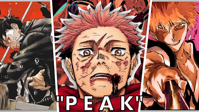 create high quality anime manga review, prediction , explanation thumbnail