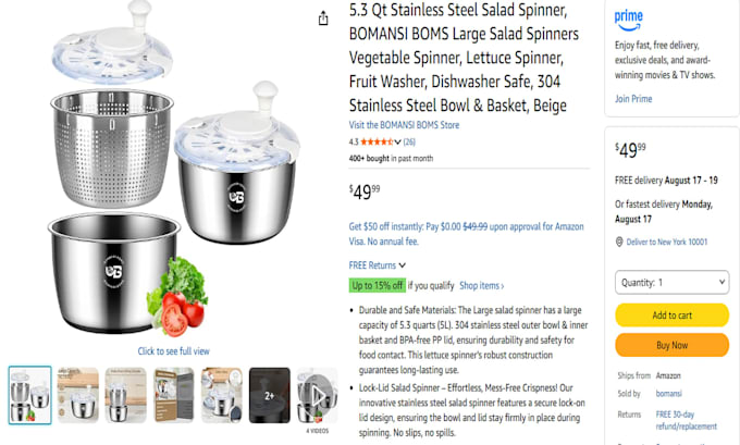 optimize your amazon listing with SEO keywords