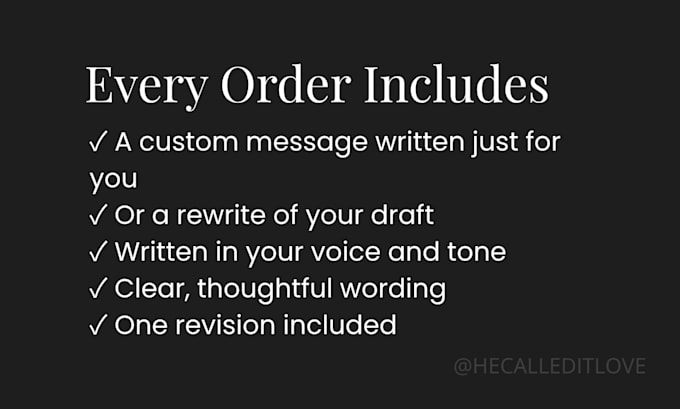 write your breakup, closure, or no contact message