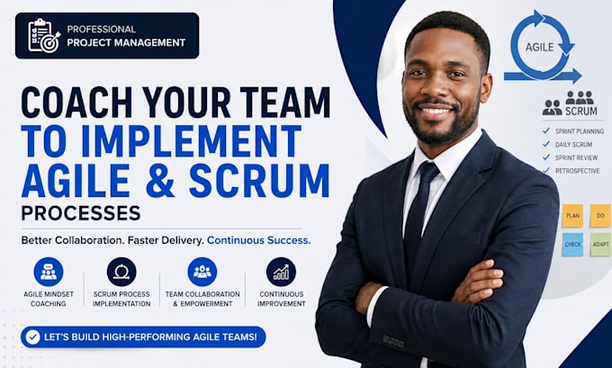 coach you team to implement agile and scrum processes