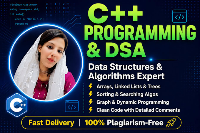 do c plus plus programming, oop, and data structures tasks