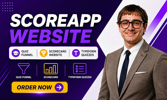 build scoreapp quiz funnel scorecard website and typeform quizzes