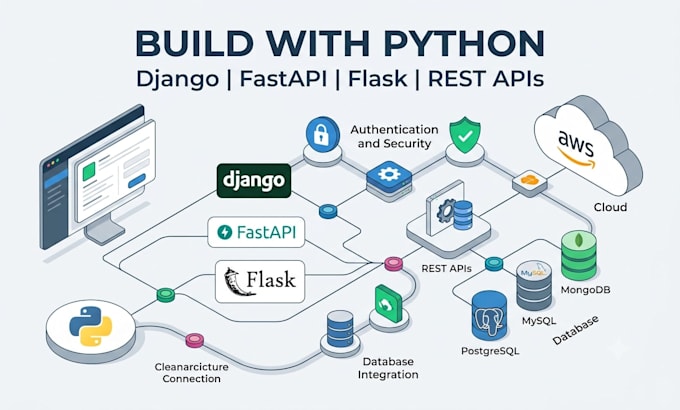 develop a custom python web application for your business