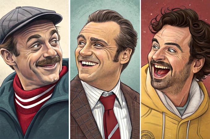 draw caricatures from photos