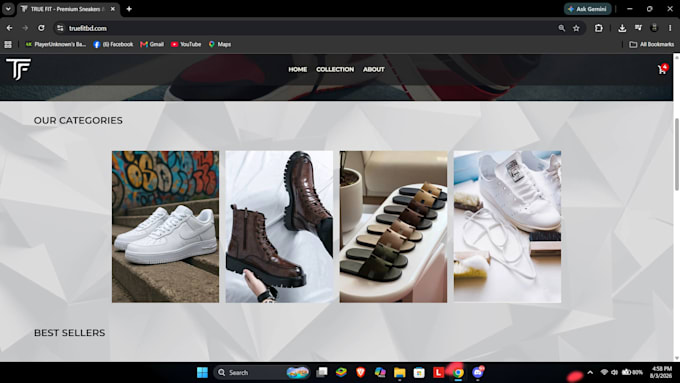 build you a ecommerce website for your buisness