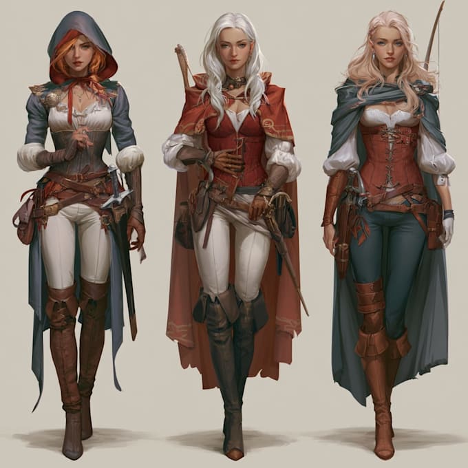 character art and dnd character art
