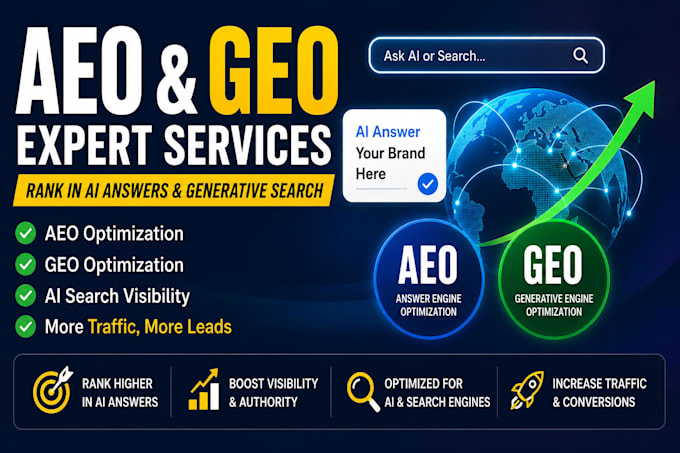 deliver future ready aeo GEO services for your website