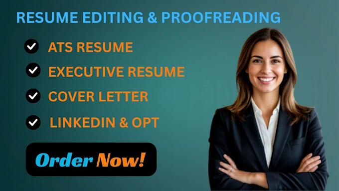 create a professional ats resume CV and cover lette