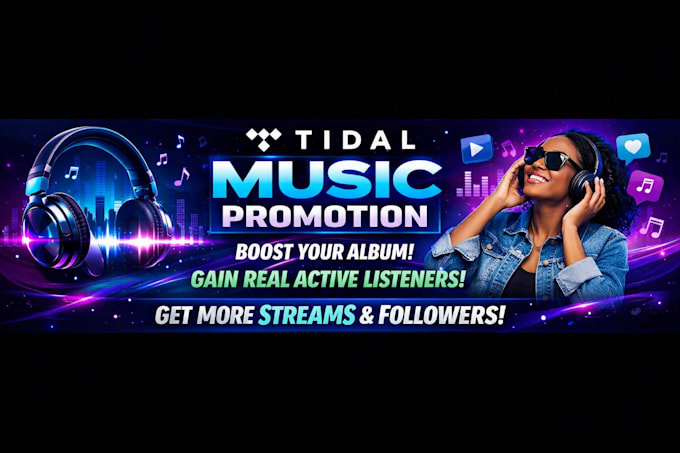 do tidal music promotion, tidal album gain real  active  listeners