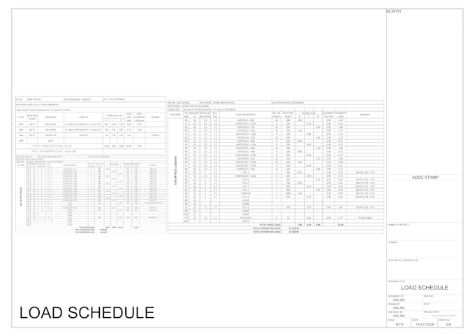 do electrical single line diagram and layout design up to 200kw