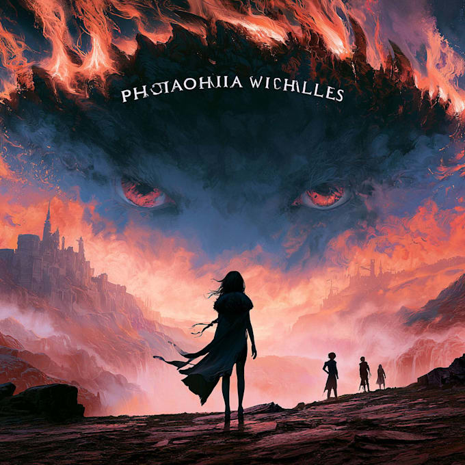 do fantasy book cover design, thriller book cover