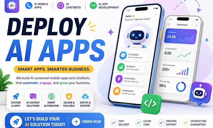ai mobile app development ai app developer ai app builder ai chatbot