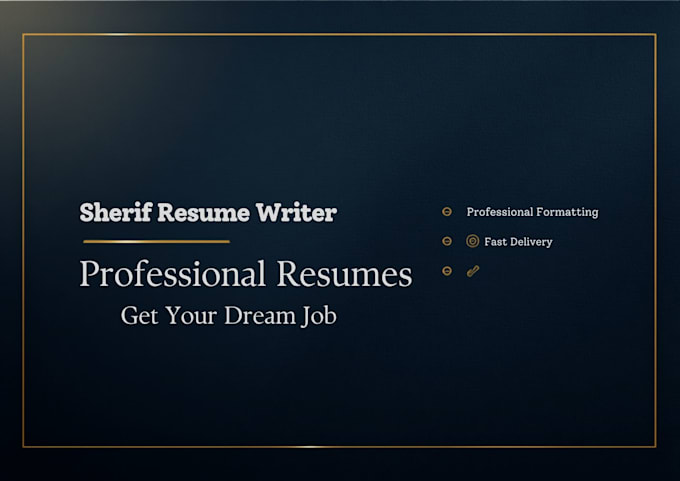 write a professional ats resume for any career level