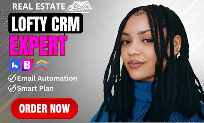 setup real estate lofty crm lofty smart plan email automation boldtrail website