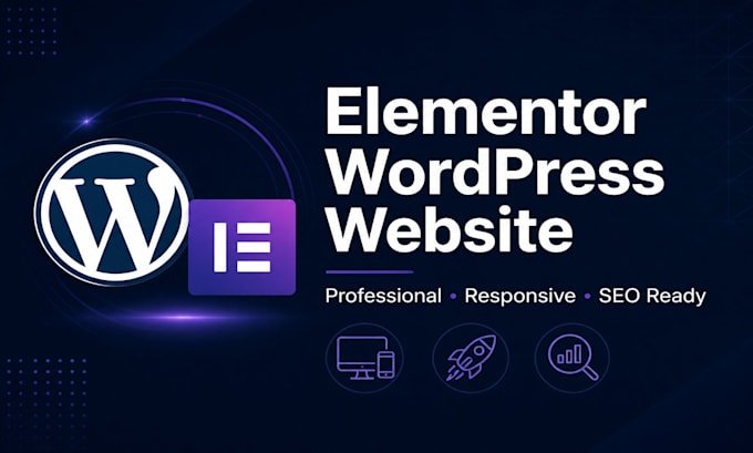 build a professional elementor wordpress business website