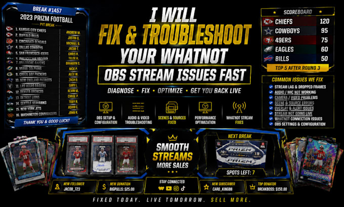 fix and troubleshoot your whatnot obs stream issues fast