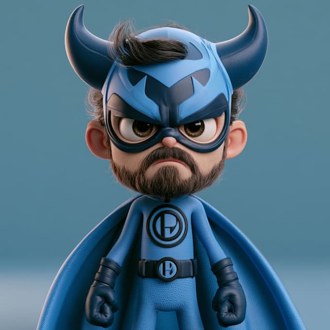 superhero character for comics