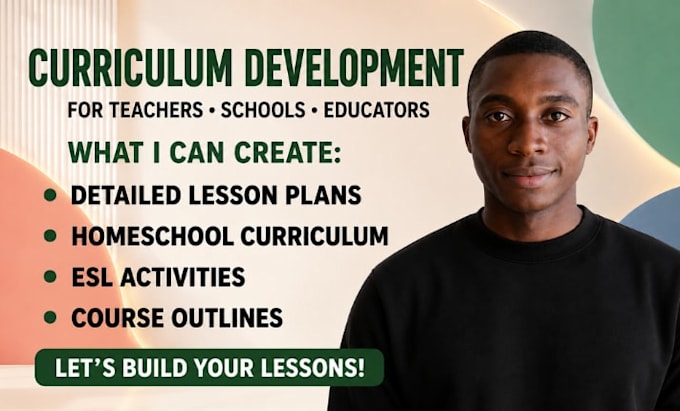 develop interactive curriculum detailed lesson plans for teachers and schools