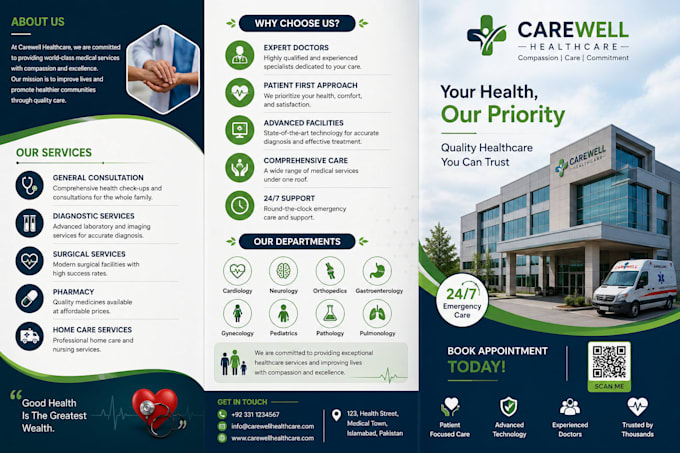 design best modern brochure for you