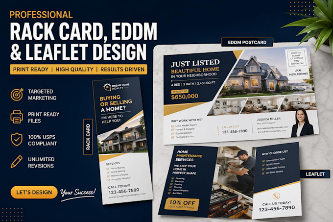 design restaurant flyers menus or promotional leaflets