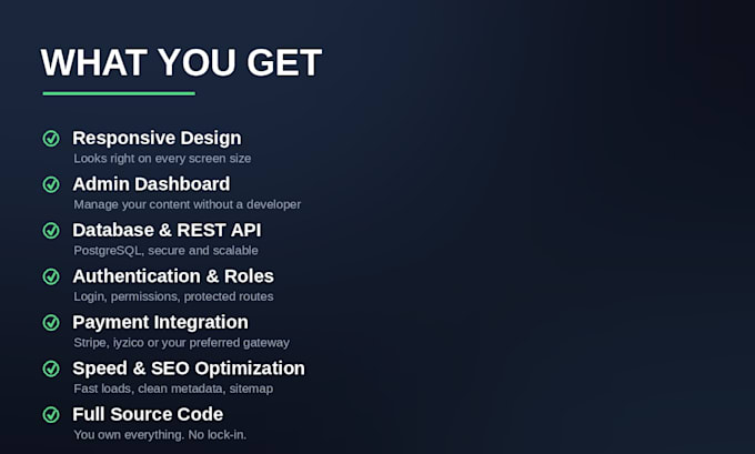 develop a full stack web application with react nextjs and nodejs