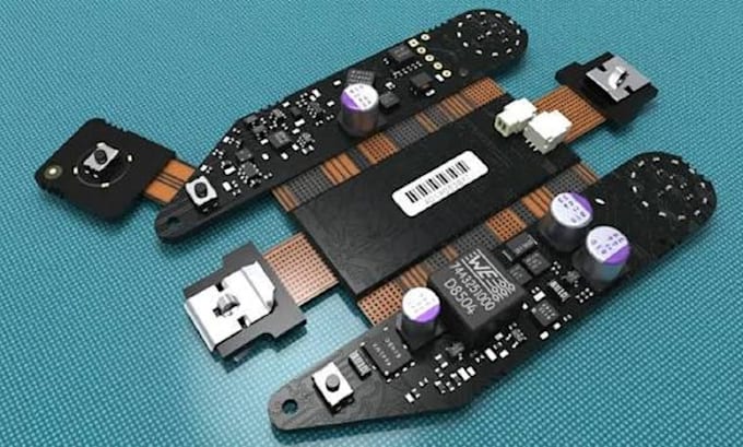 design flexible pcb, fpc, rigid flex pcb, schematic, footprint, gerber files