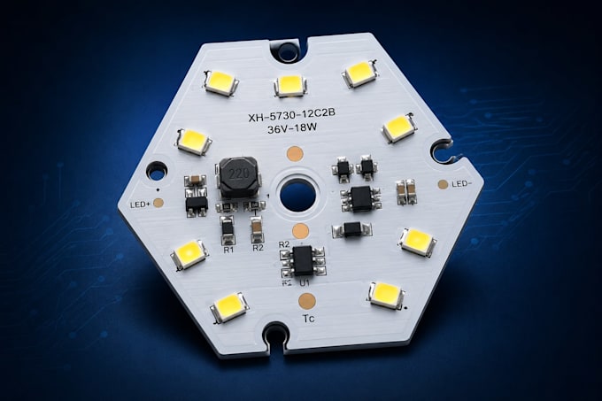 design led lighting pcb, aluminum mcpcb and led modules