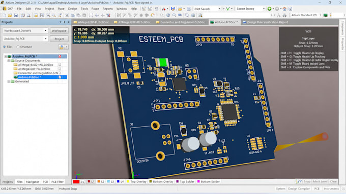 review pcb, reverse engineer circuits, schematic and pcb layout in kicad altium