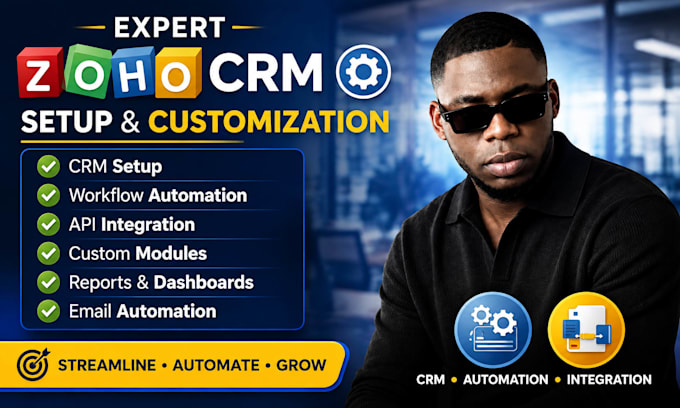 zoho crm setup zoho campaigns zoho sites zoho salesiq