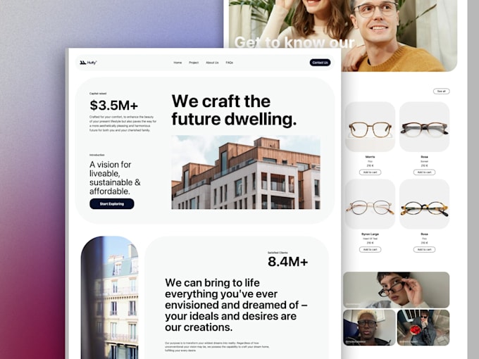 build an animated landing page with nextjs and gsap