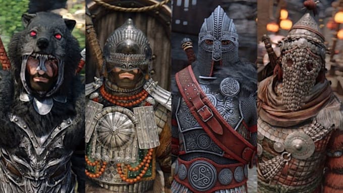 create weapons, armor for skyrim se ae mods or fallout 4, ffxiv mod