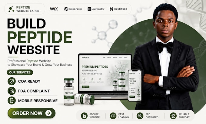 peptide website fda compliant woocommerce peptide website peptide store