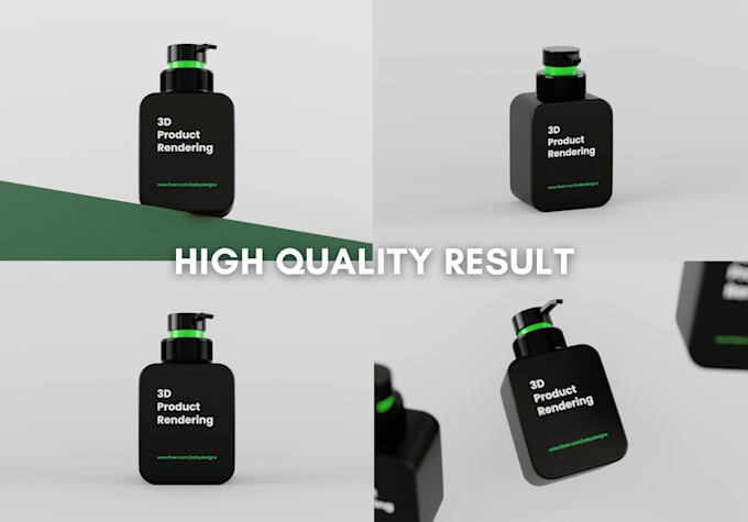 do photorealistic 3d product rendering