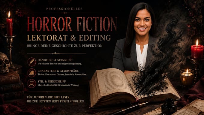 beta read and critique your horror fiction manuscript