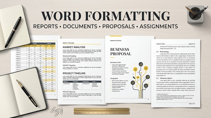 design powerpoint presentations and format word documents