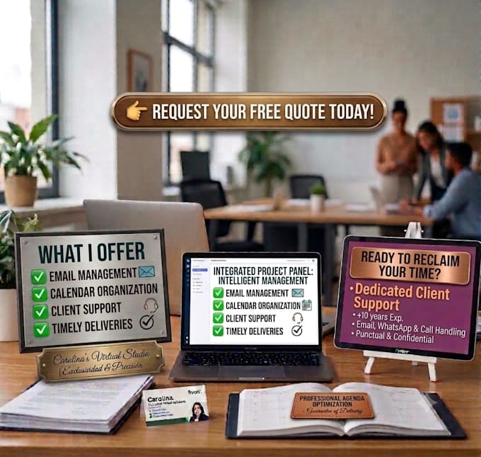 be your virtual assistant for email and calendar management