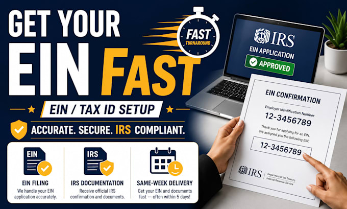 get your ein tax id number fast for your business