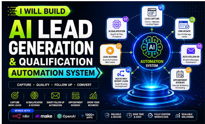 build an ai lead generation and qualification automation system