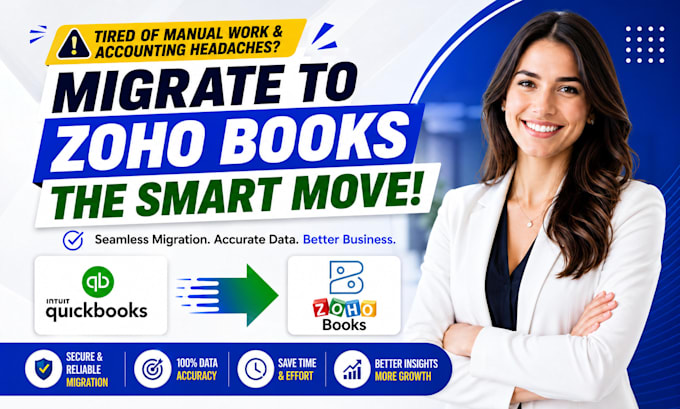 setup zoho books migrate from quickbooks on zoho books