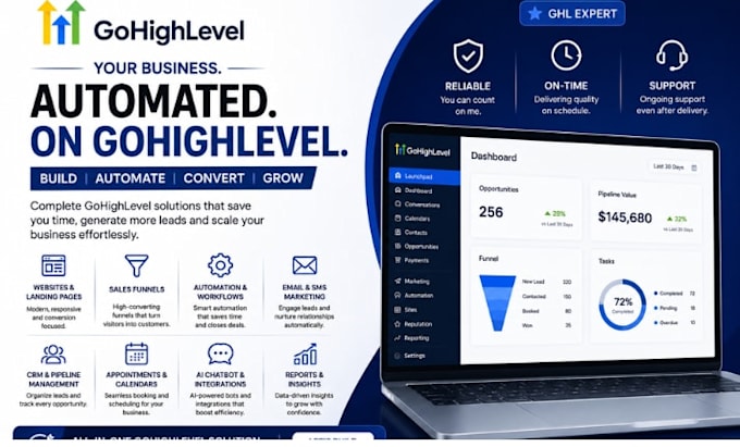 gohighlevel expert ghl virtual assistant ghl landing page ghl va email marketing