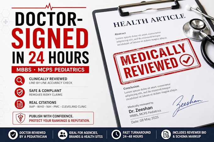 medically reviewed and fact checked by a licensed doctor