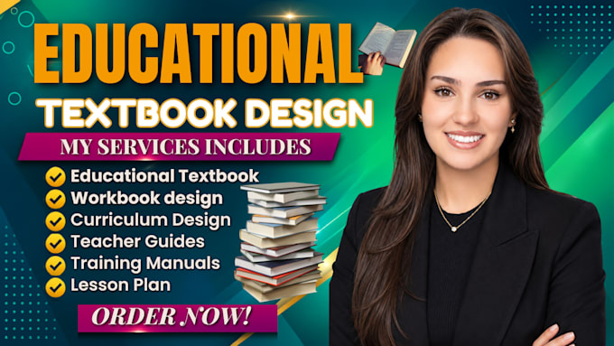 design or format educational textbook design workbook curriculum layout design