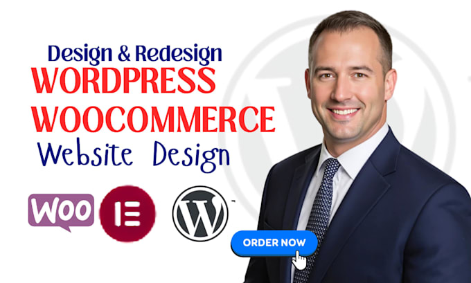 build wordpress website elementor redesign wordpress website development