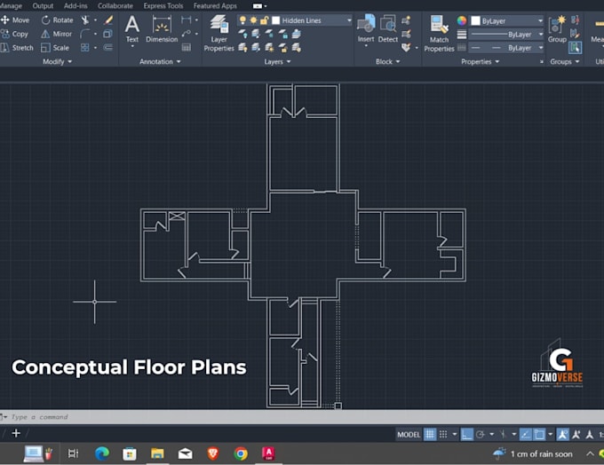 create professional residential floor plans in autocad