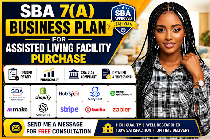 create an sba 7a business plan for assisted living facility purchase
