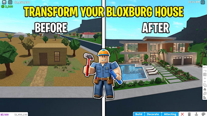 build your custom bloxburg dream house in roblox