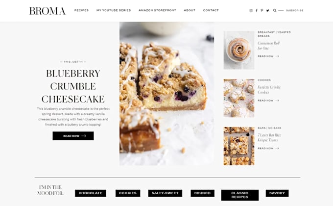 design squarespace confectionary website bakery website pastry shop website